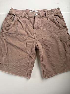 Pacsun Brown Corduroy Carpenter Shorts Size 30
